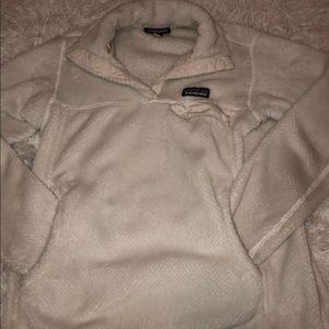 Patagonia Synchilla Snap Pullover White/Cream